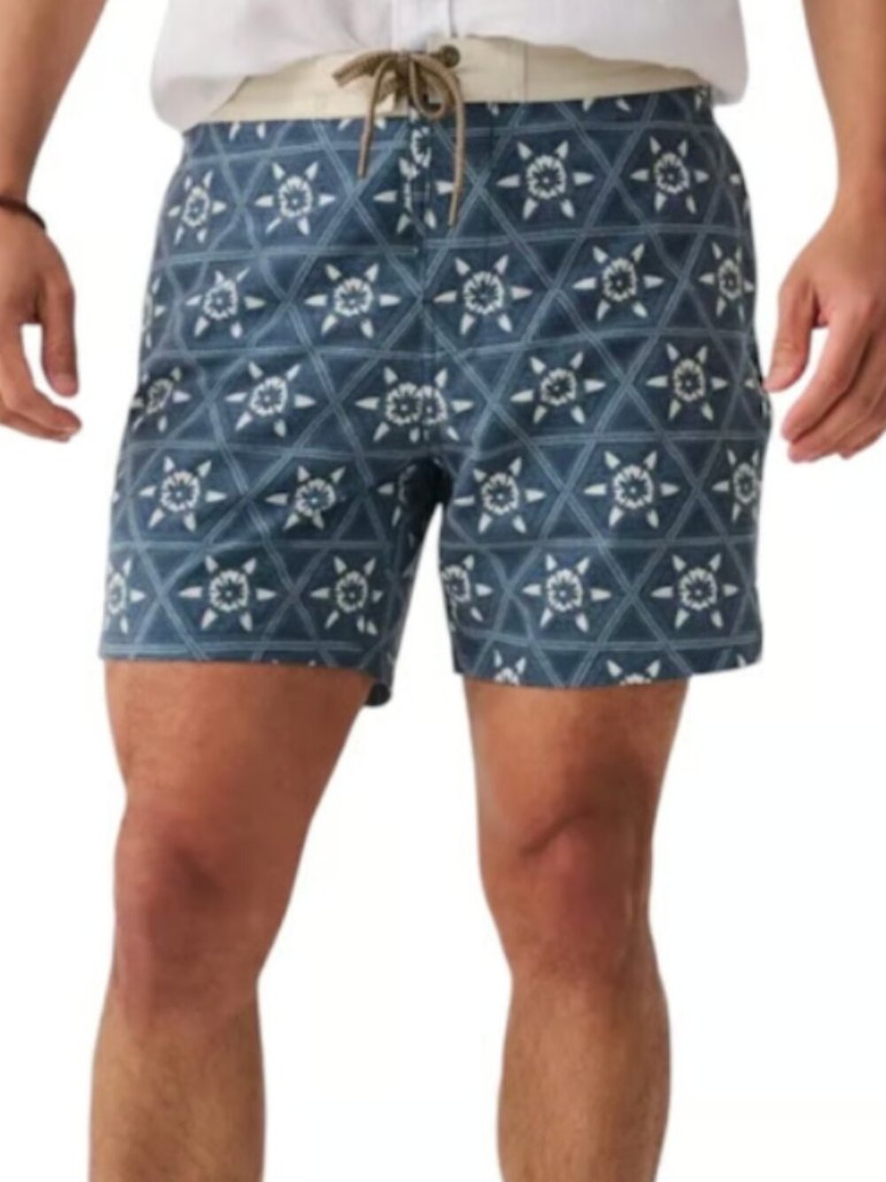 Faherty Men's Biarritz Relaxed Fit Board Swim Trunk Shorts Size 30 - 38863